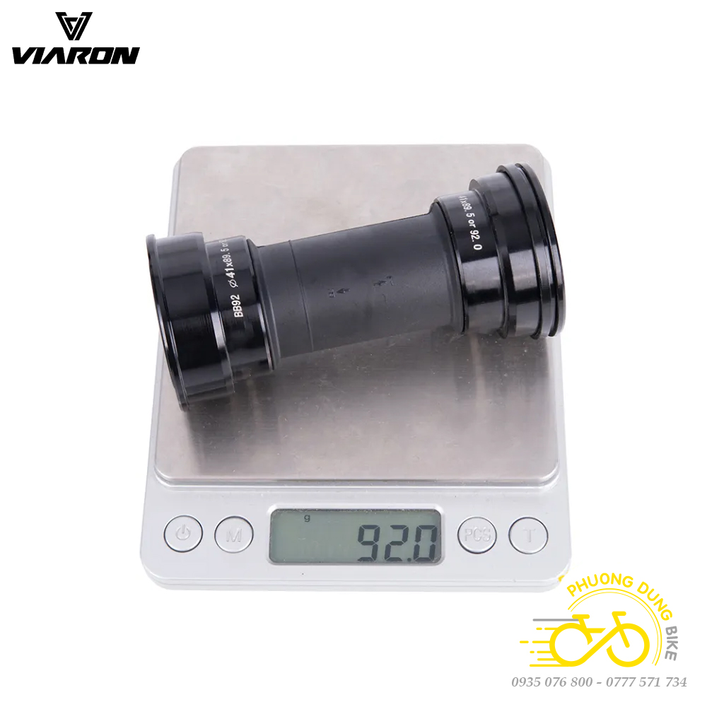 Trục giữa cốt rỗng xe đạp VIARON BB92 (BB ÉP)