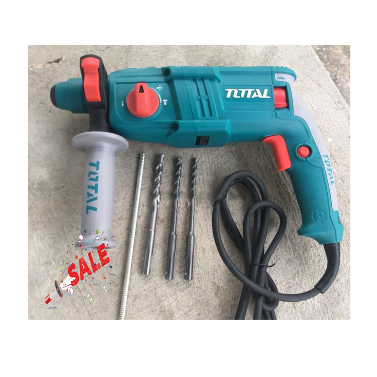 Máy khoan đục (3 chức năng) Total TH306226-650W