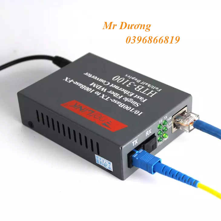 Bộ chuyển đổi quang điện Netlink HTB-3100 Chuẩn B Single Mode