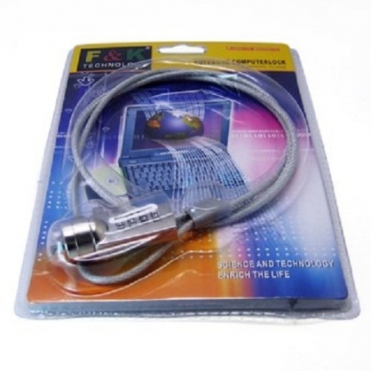 Khóa dây chống trộm laptop bằng mã số