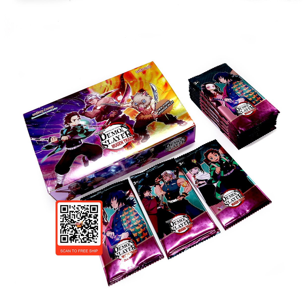 Card Kimetsu No Yaiba - Card one piece - Card Dragon ball