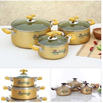 Nồi anod Sunhouse SH6634 vàng ánh kim