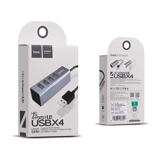 Bộ Chia 4 Cổng USB Hoco HB1
