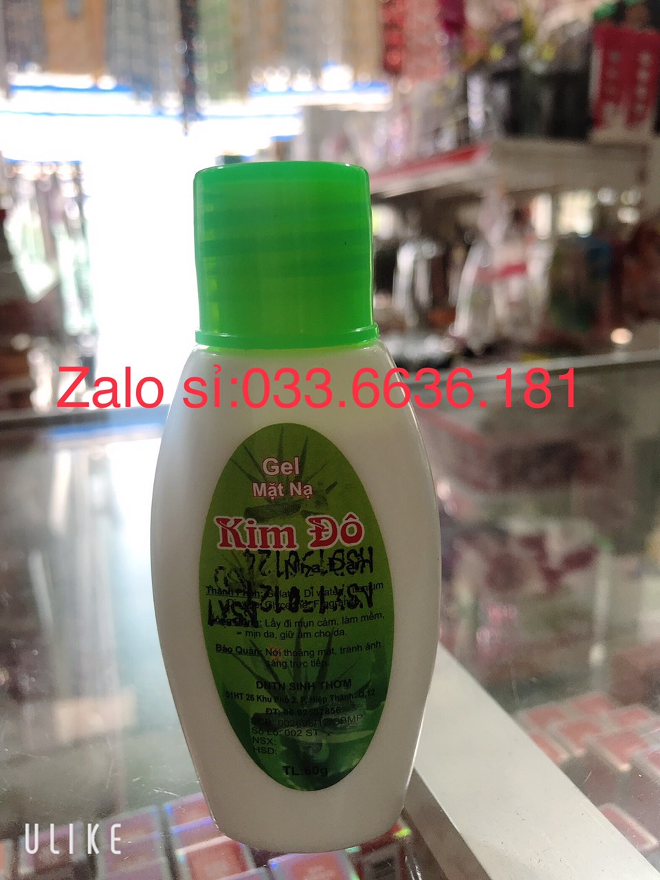[chuẩn cty 100%] gel hút mụn kim đô chai 60g