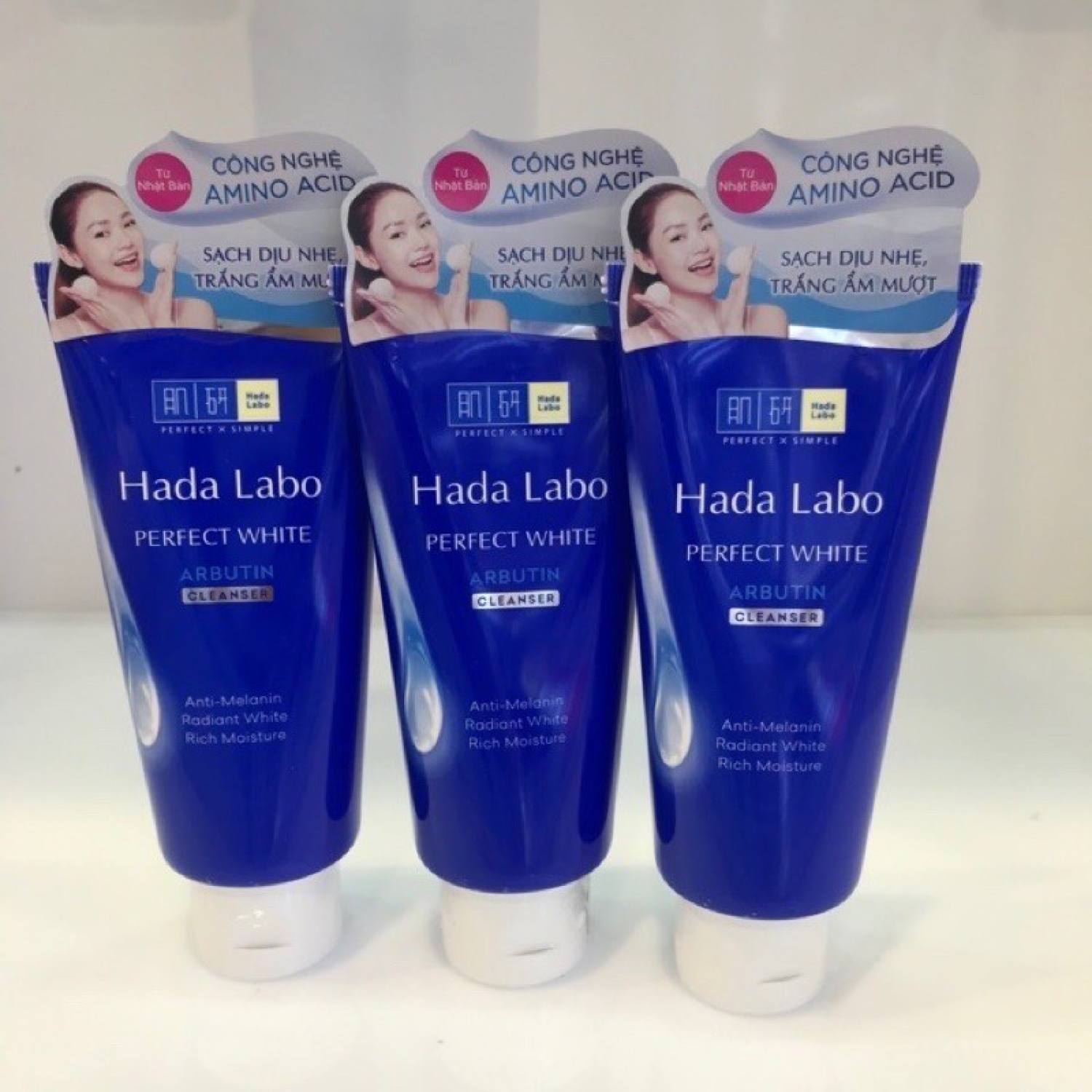 SỮA RỬA MẶT HADALABO NHẬT BẢN CÁC MÀU 80g