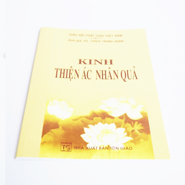 Sách - Kinh Thiện Ác Nhân Quả