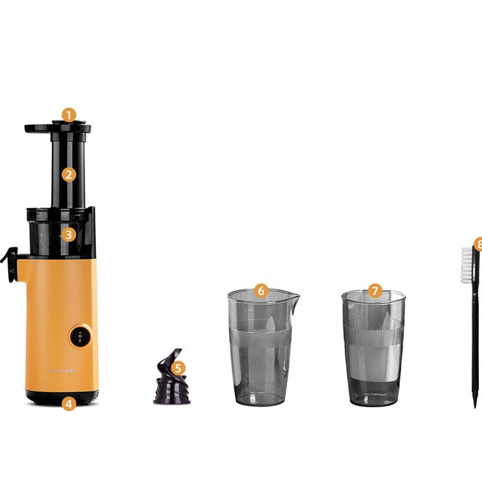 [HCM][GIÁ SỈ] Máy Ép Chậm MOKKOM Vắt kiệt bã SIÊU BỀN