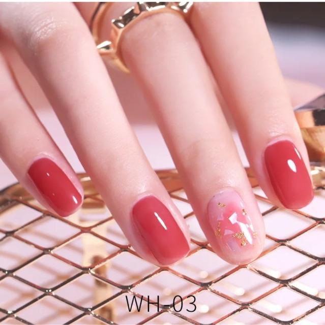 Set 6 chai Thạch Nâu Đỏ Mã WH