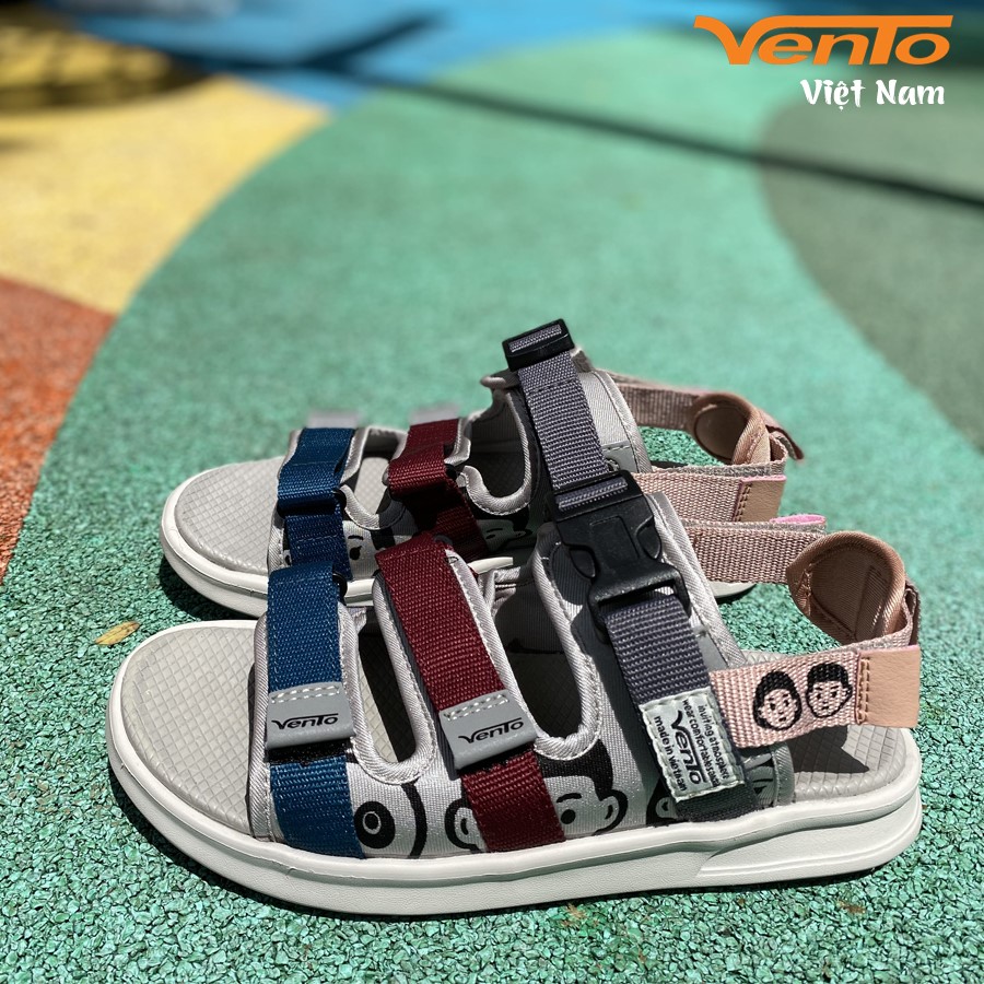Giày Sandal Vento SD-NB80 Màu Tro Ghi Cá Tính