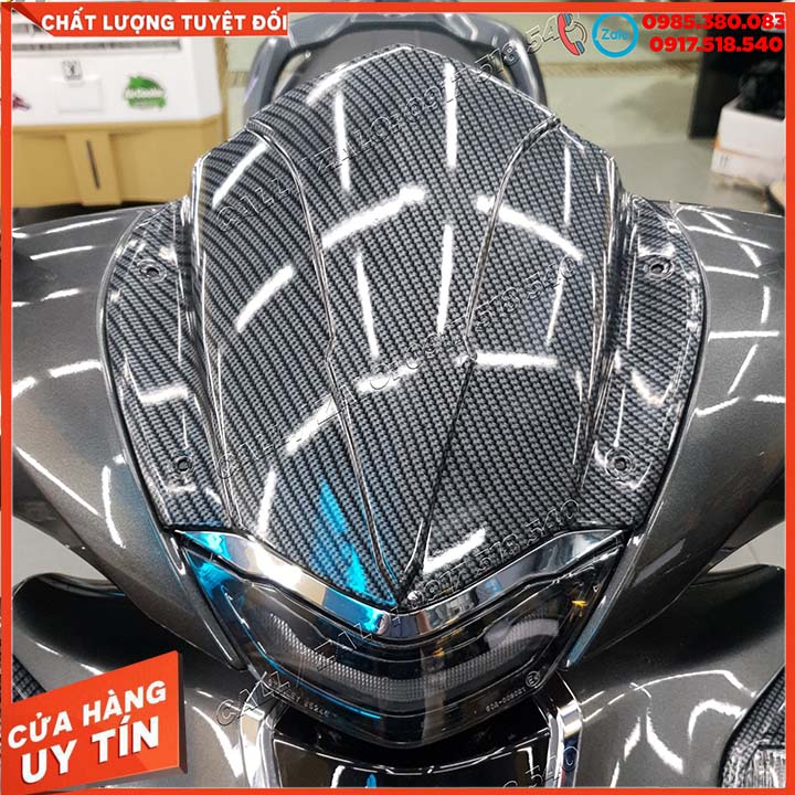 Chắn Gió Sh 2020 - 2021 Mẫu Sơn Carbon