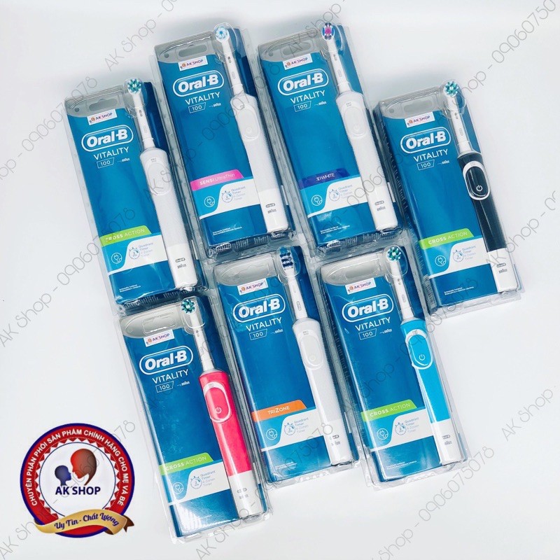 Bàn chải điện oral-b vitality 100 hàng oral-b