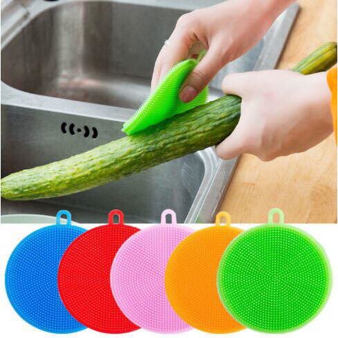 ⛔GIADUNGHOALONG⛔ Miếng Rửa Bát Đa Năng SILICON