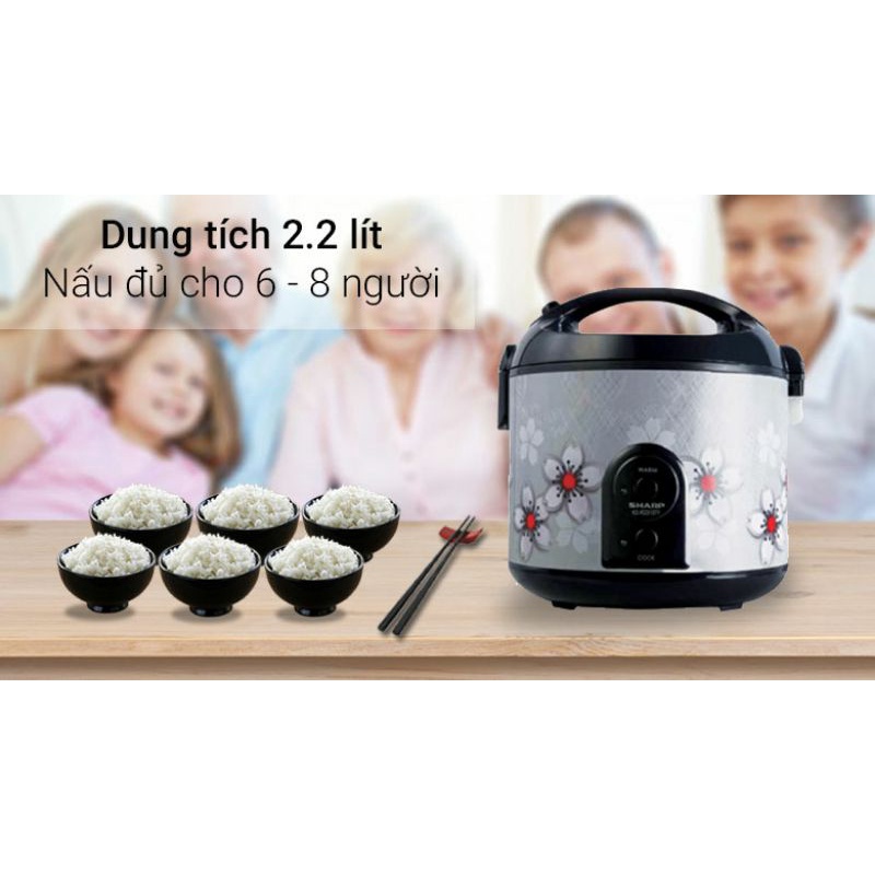 Nồi cơm điện sharp 1,8 lít nhập Thái Lan