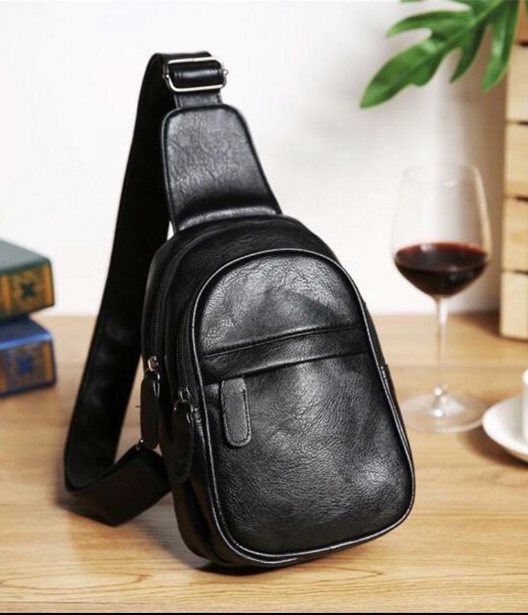 [HCM]Túi Đeo Chéo Da Cao Cấp Nhỏ Gọn