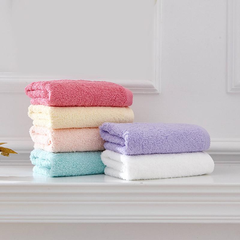 Cánh Đồng Bông Bốn Mùa Cầu Vồng 100% Cotton Khăn Mặt Người Lớn Nam Giới Và Phụ Nữ Khăn Rửa Mặt Đồ Gia Dụng Hút Nước Mềm Mại 100% Cotton Dày Khăn Mặt