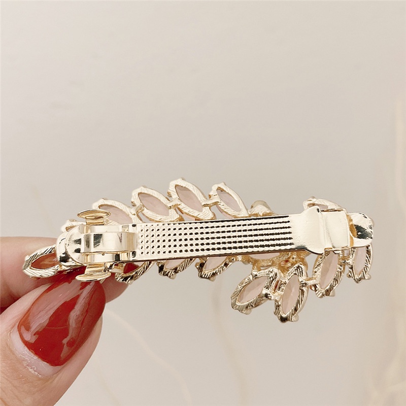 Kẹp Tóc Đính Đá Pha Lê Cao Cấp Sáng Lấp Lánh (7.5cm)
