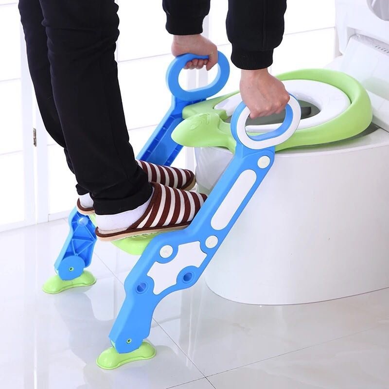 GHẾ BẬC THANG BỒN CẦU CHO BÉ  YÊU