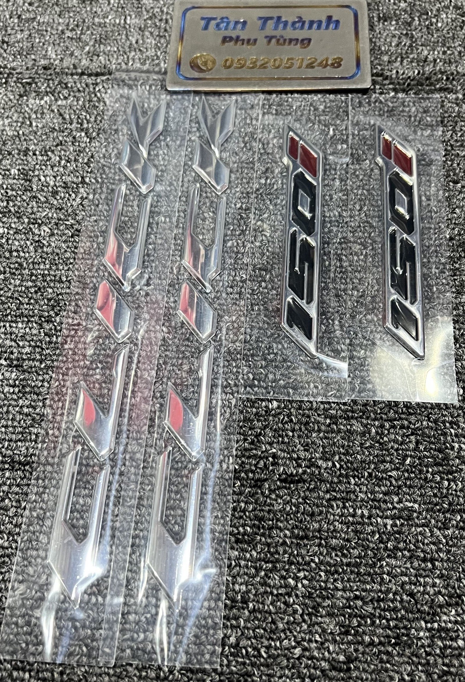 Tem chữ nổi Click 150i chính hãng Thailand