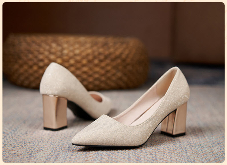 Giày Gót Vuông Big Size _ HÀNG CÓ SẴN ( Size 40➡️44)
