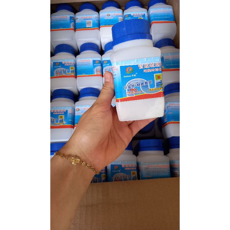Bột thông cống - thông tắc bồn cầu, bồn rửa bát