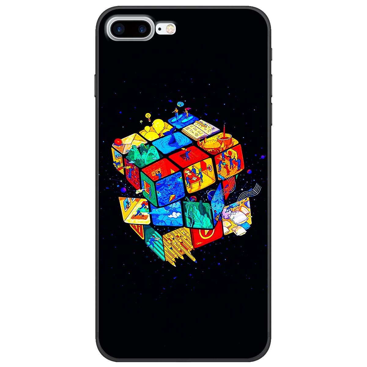 Ốp lưng iPhone 8 Plus Rubik