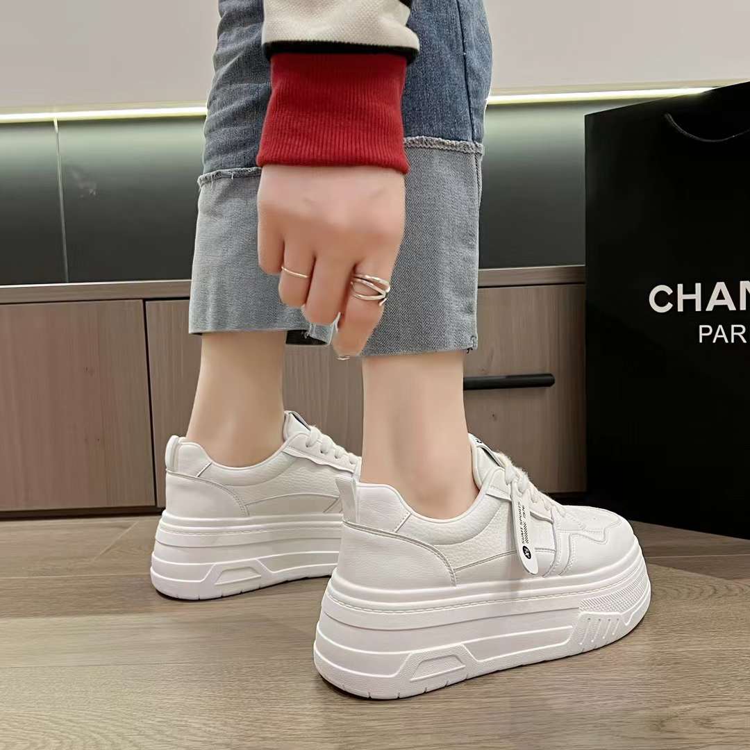 Giày thể thao,Giày sneaker nữ mã CK6207 đen trắng