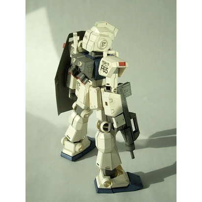 Mô hình giấy DIY SD Gundam RGM-79C GM Type C