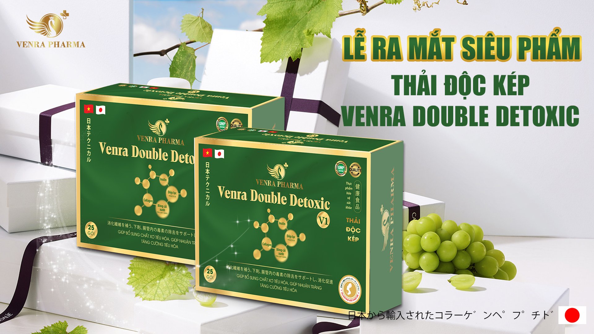 Thải Độc Kép – Venra Detoxic V1