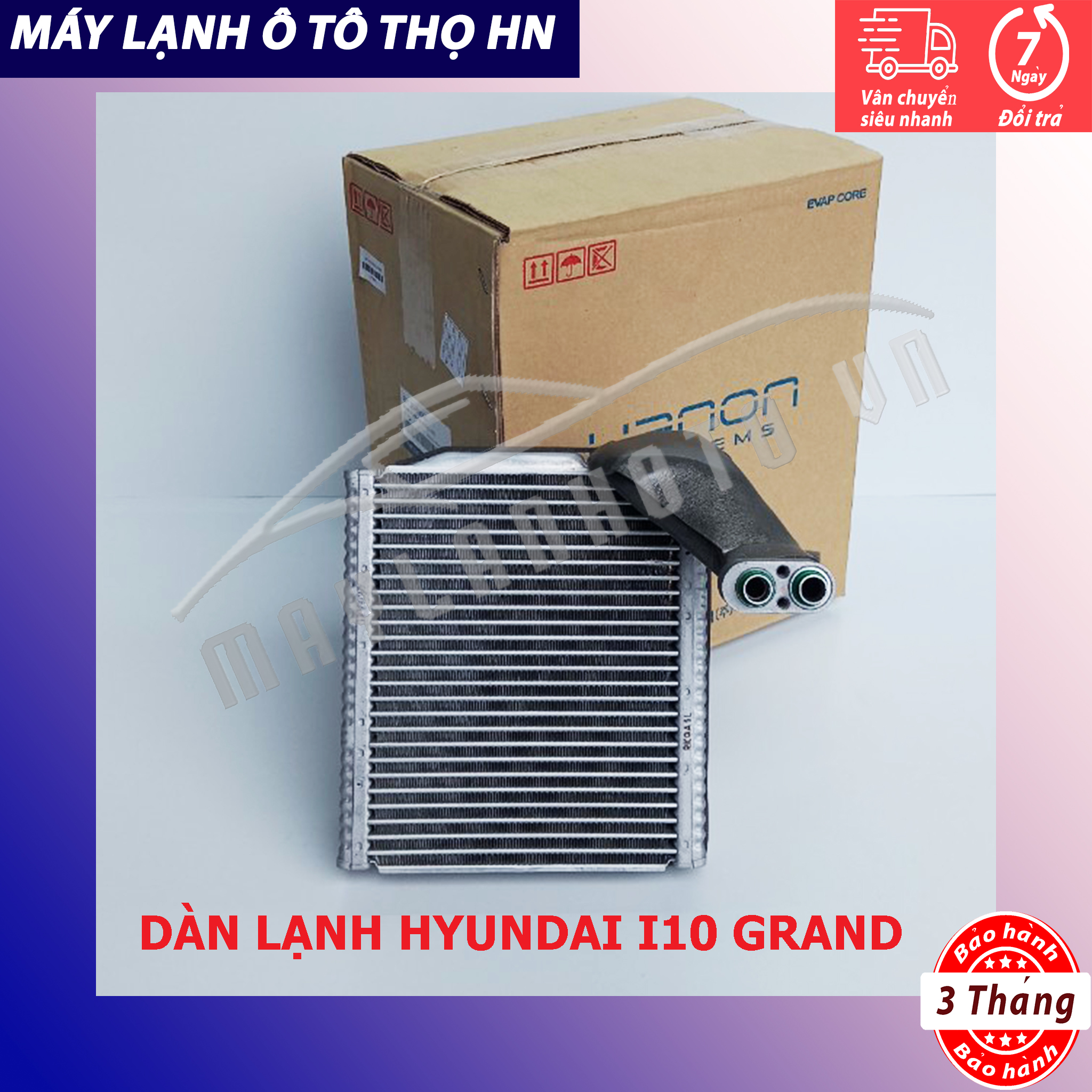 Dàn lạnh hyundai i10 grand 2014-2015-2016-2017-2018-2019-2020 hàng xịn hanon hàn quốc