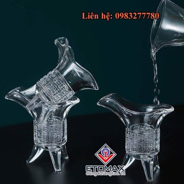 Bộ 6 Ly Thủy Tinh Hoàng Đế