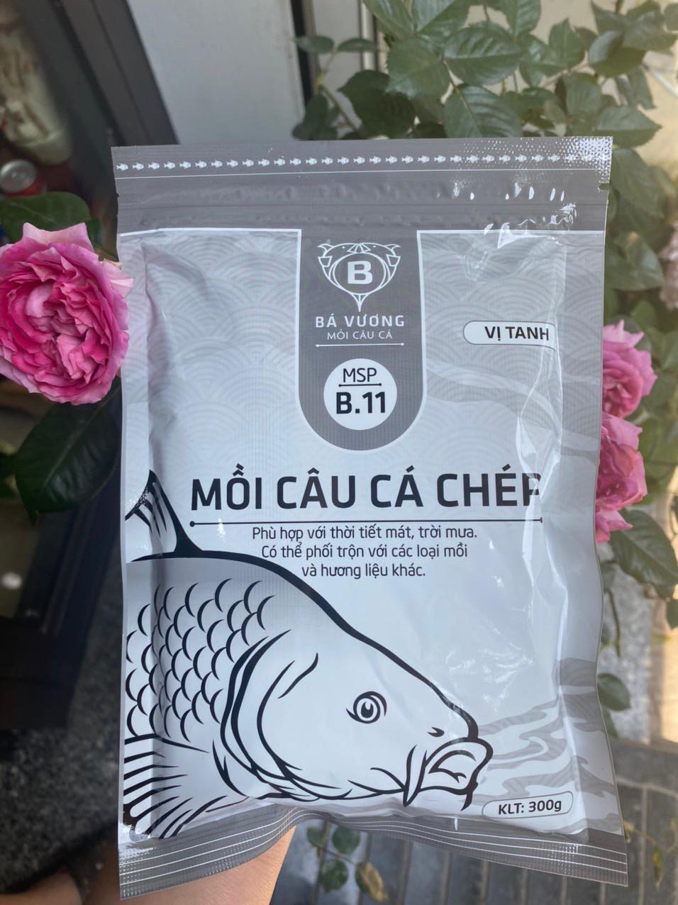 Combo mồi câu cá chép Bá Vương