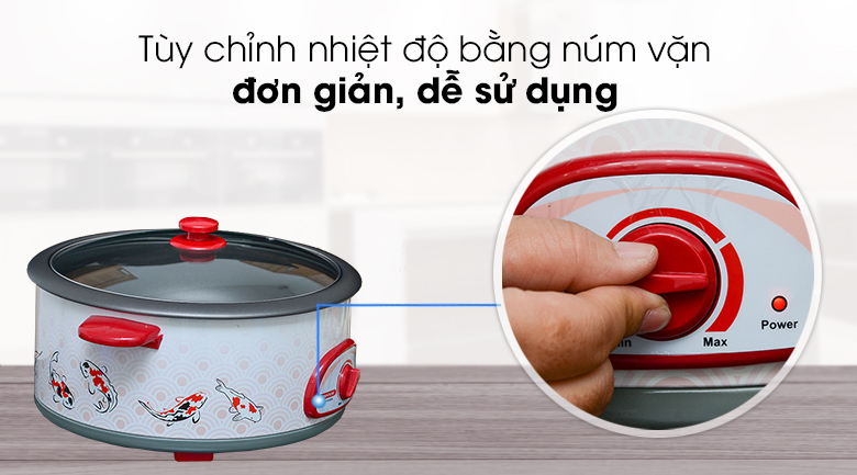 Lẩu điện 4L sunhouse SH525L