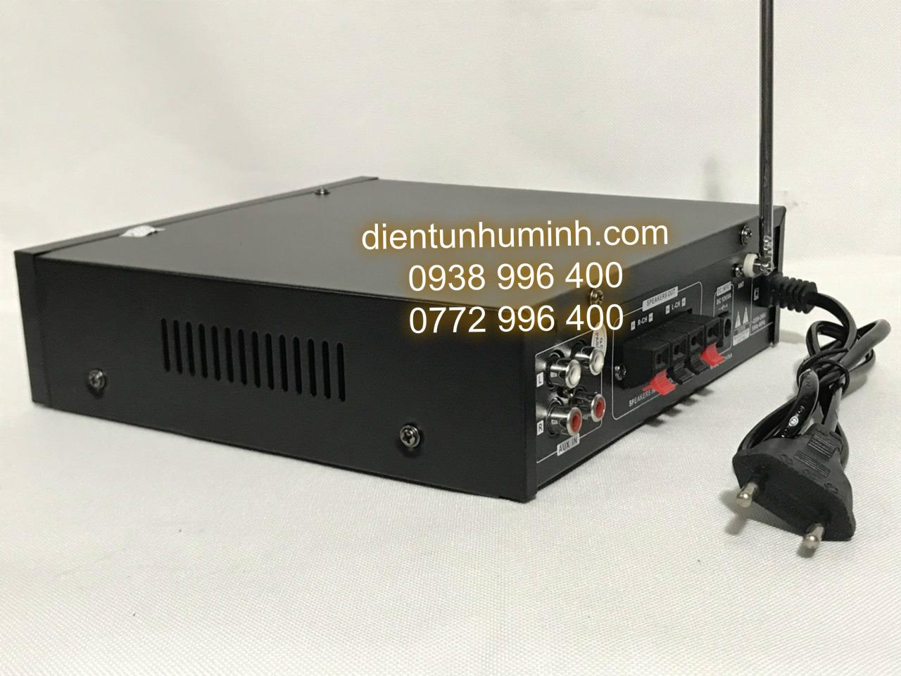 [HCM]Ampli mini Cao Cấp Bluetooth điện 220V và 12V ORIS BT-309A