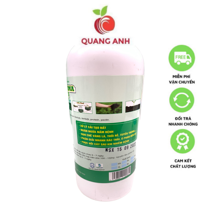 [FreeShip] Chế phẩm Trichoderma Bacillus - Chai 500ml