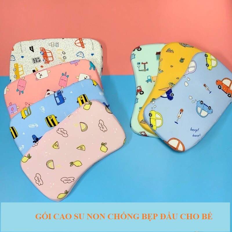 Gối cao su non cho bé