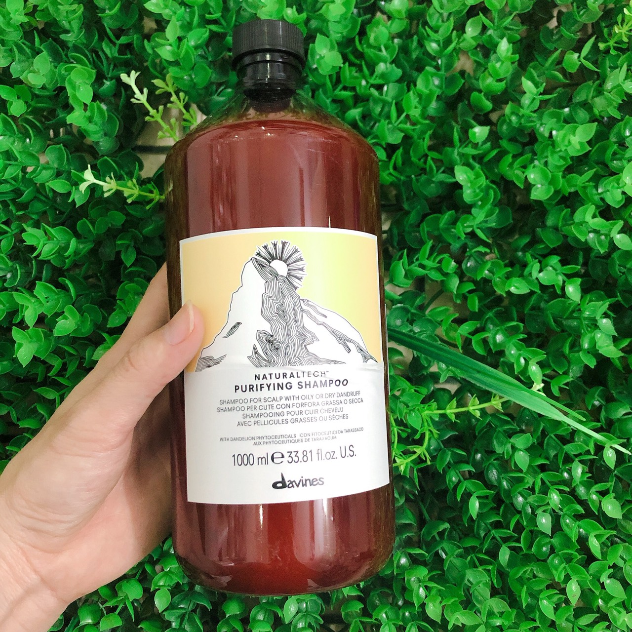 [HCM]Dầu gội cho da đầu bị gàu DAVINES PURIFYING Shampoo 1000ML