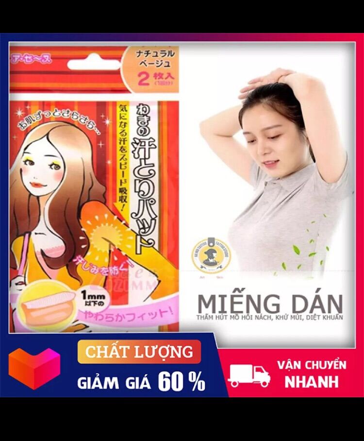 [HCM]100 miếng dân nách thấm hút mồ hôi