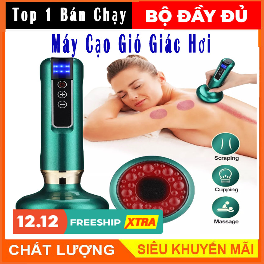 Máy Giác Hơi - Cạo gió điện tử nhật bản Thiết Bị Bấm Huyệt Cực Hiệu Quả - MÁY BẤM NGUYỆT GIÁC HƠI DS-A10 ( 6 CHẾ ĐỘ ) Máy Giác Hơi Thông minh, Màn Hình Led ,Cạo Gió Bằng Điện Có 6 Tốc Độ Điều Chỉnh, ... Bảo hành 12 tháng