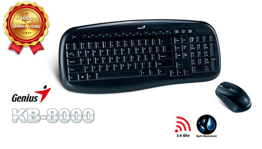 Combo chuột và phím Không dây - Combo key mouse 3