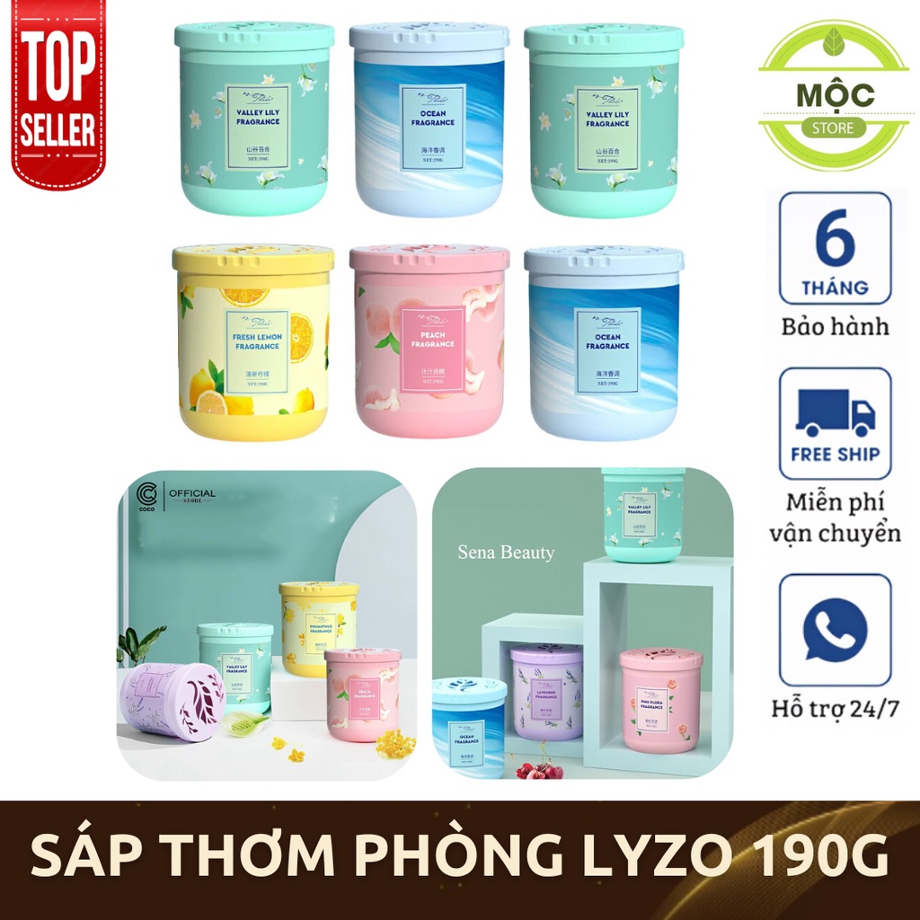 Sáp thơm để phòng, tủ quần áo và nhà vệ sinh