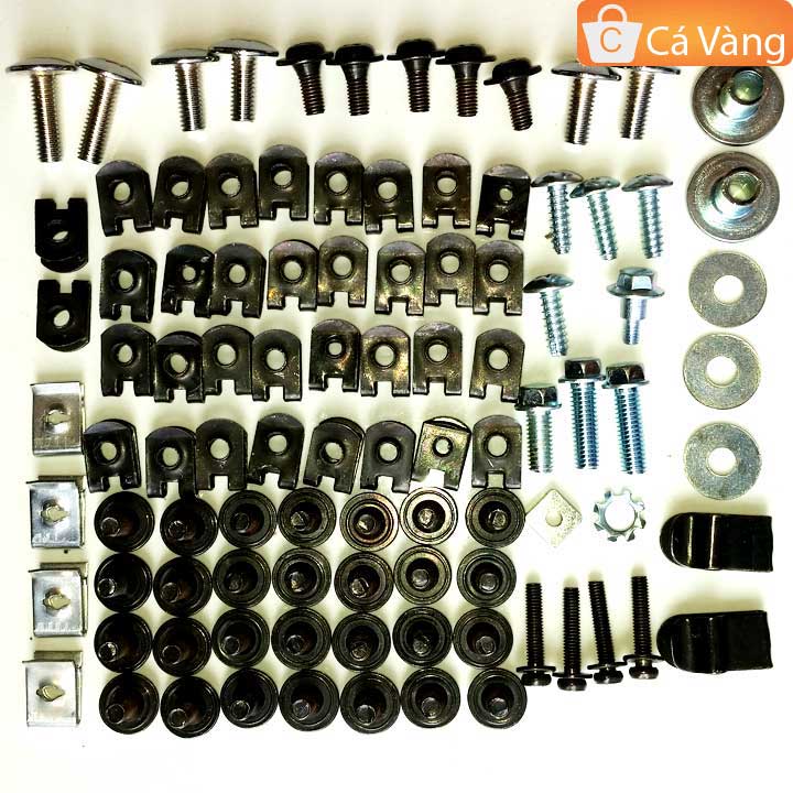 BỘ ỐC GẮN VỎ NHỰA XE FUTURE NEO - ỐC LOẠI như ZIN