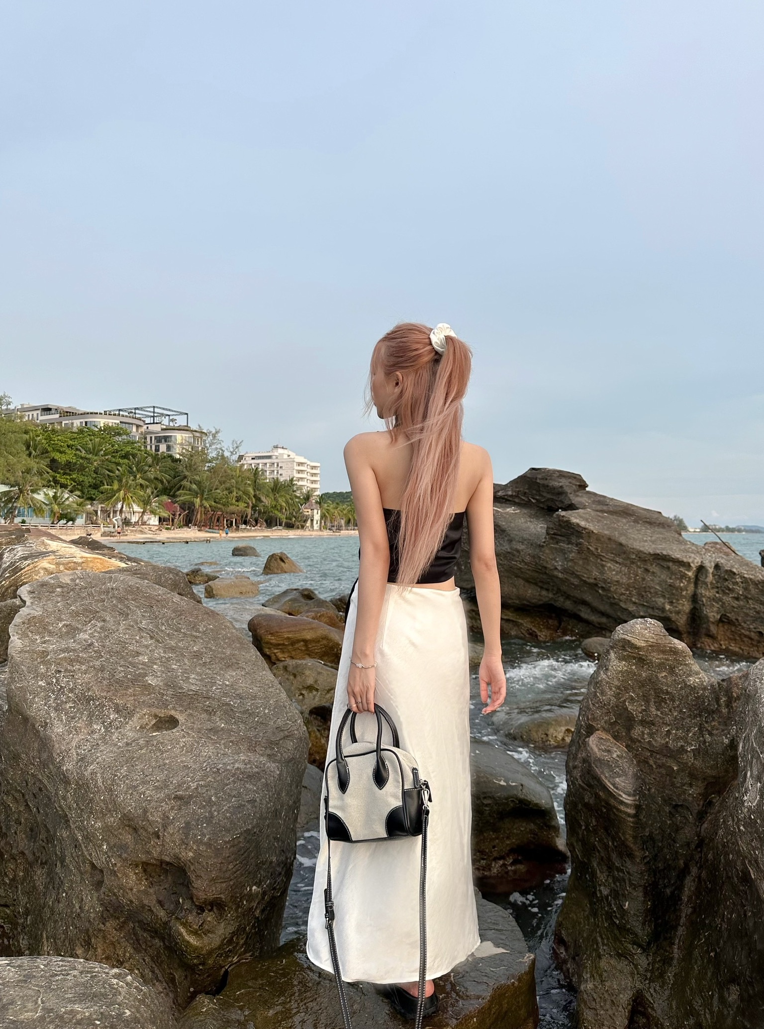 Áo lụa cổ yếm hai lớp | CILIA TOP - CLÉLIE