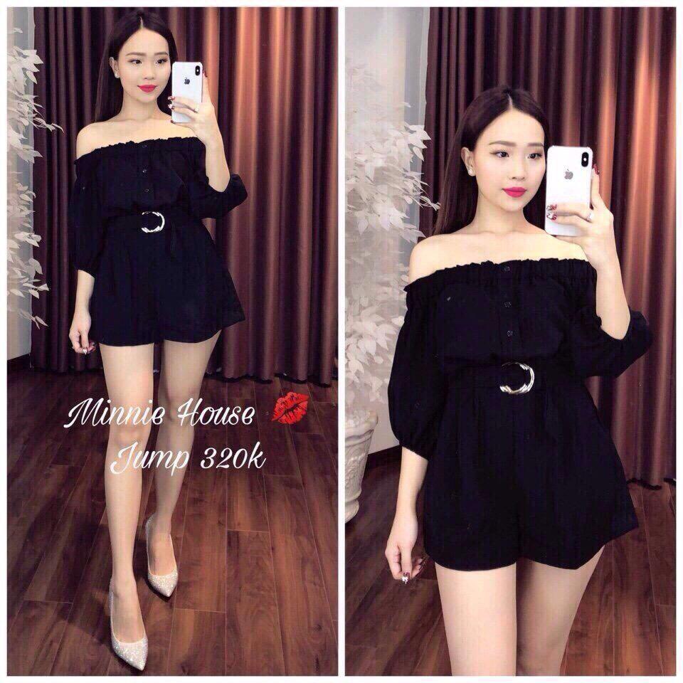jumpsuit đùi bẹt vai _QH