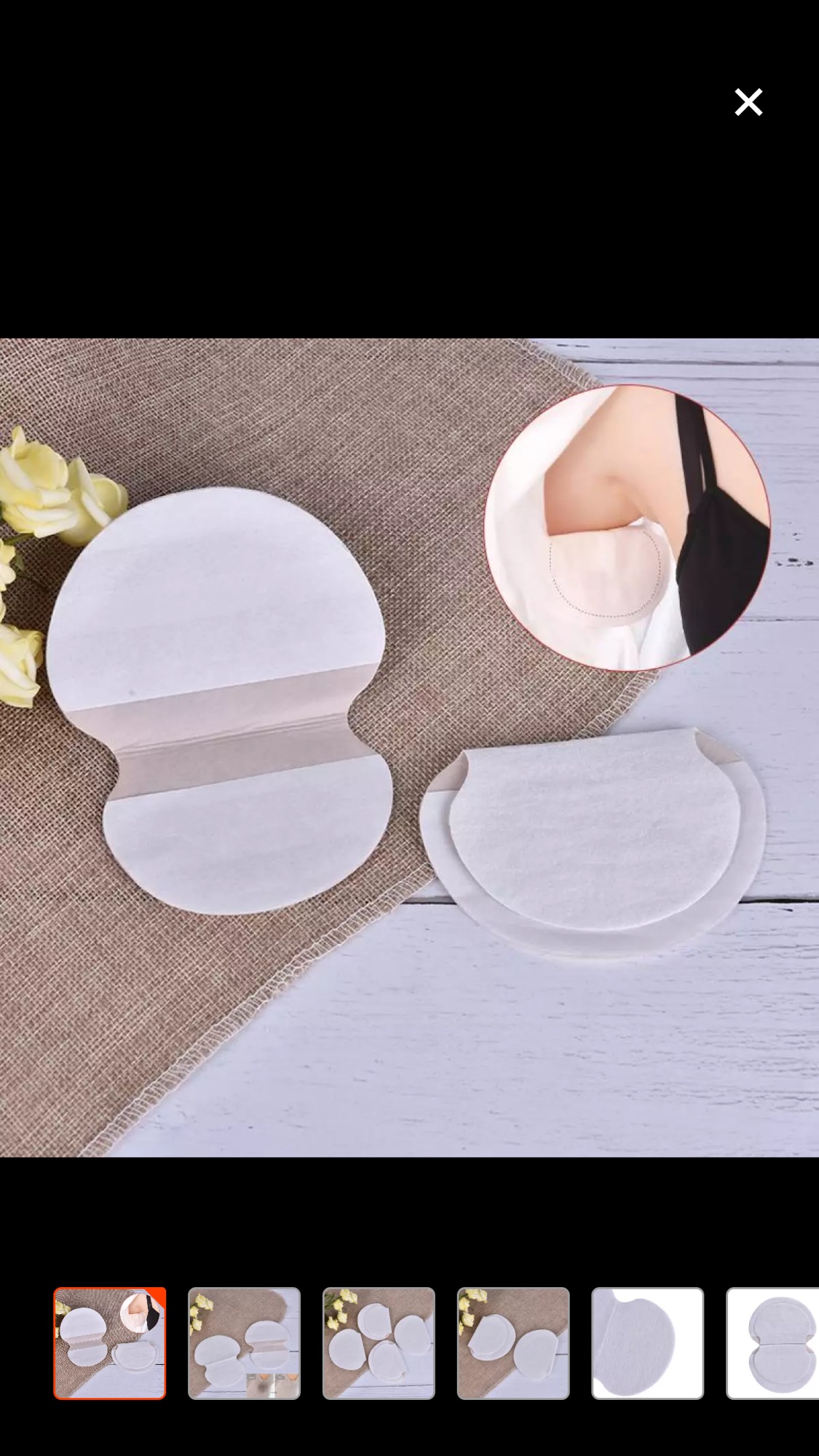 [HCM]200 miếng dán thấm mồ hôi nách tặng 2 miếng