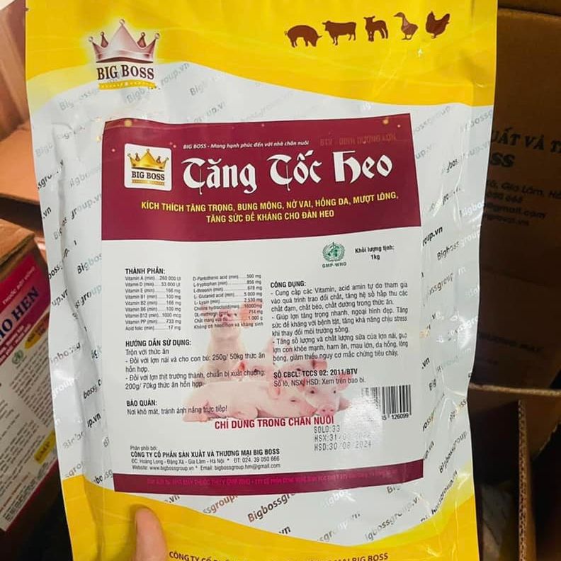 TĂNG TỐC HEO (Hàng chuẩn công ty)