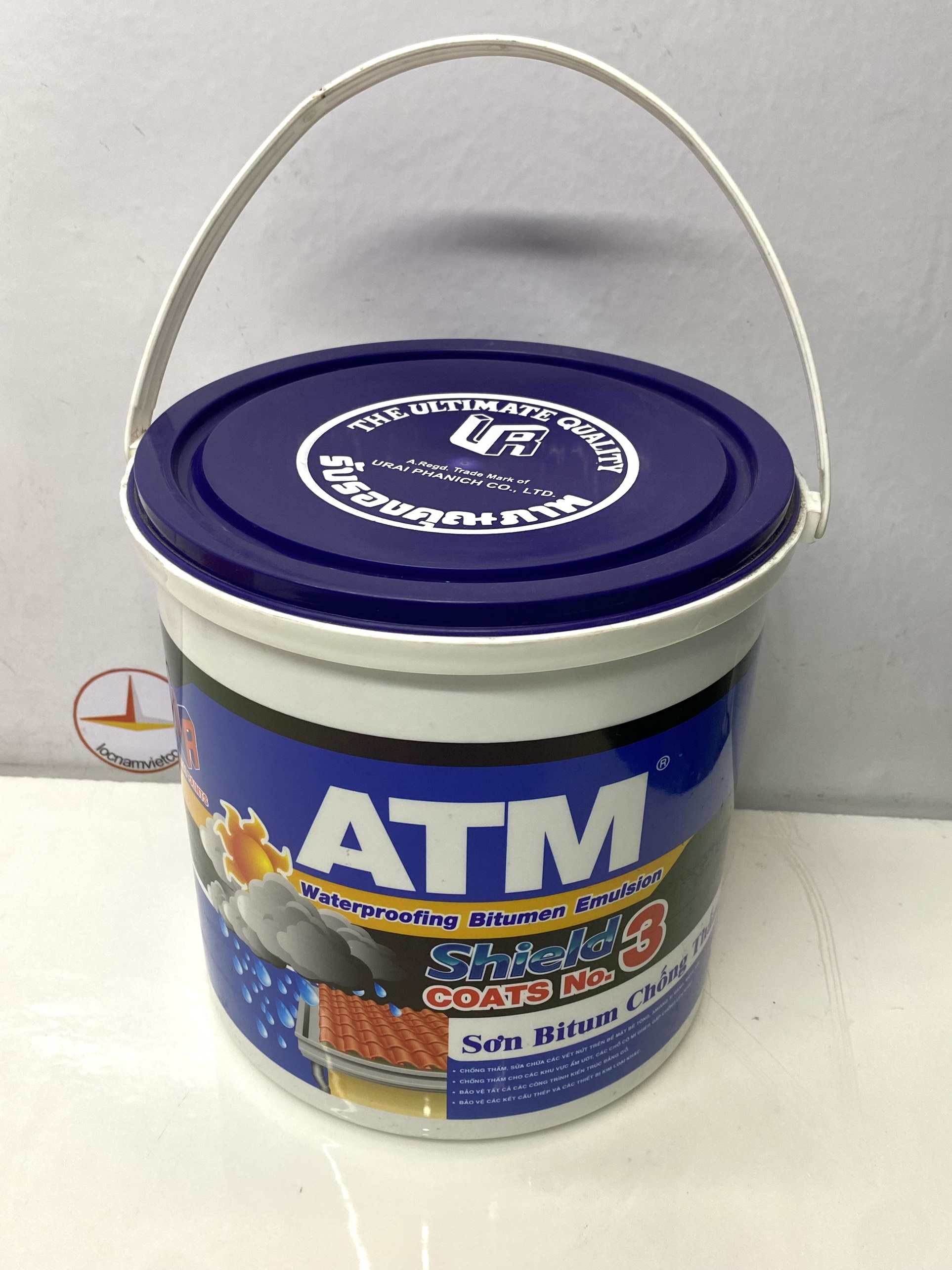 Sơn bitum chống thấm 3,5KG màu đen