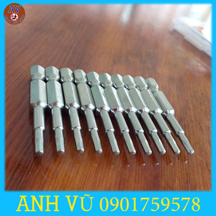 MŨI VÍT ĐẦU LỤC GIÁC H2.5 BROPPE