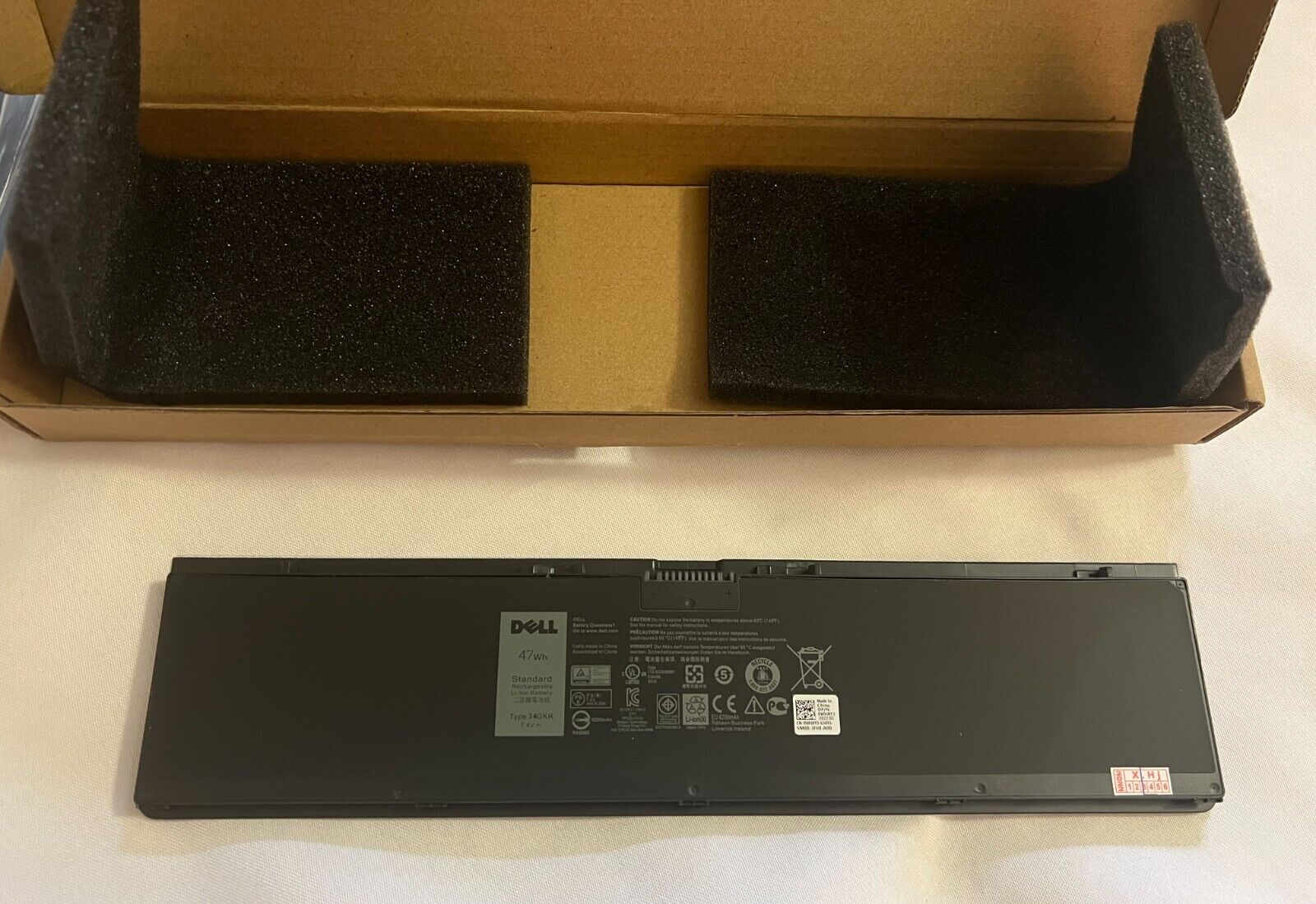 Pin Laptop DELL Latitude E7450 E7420 E7440 34GKR 3RNFD