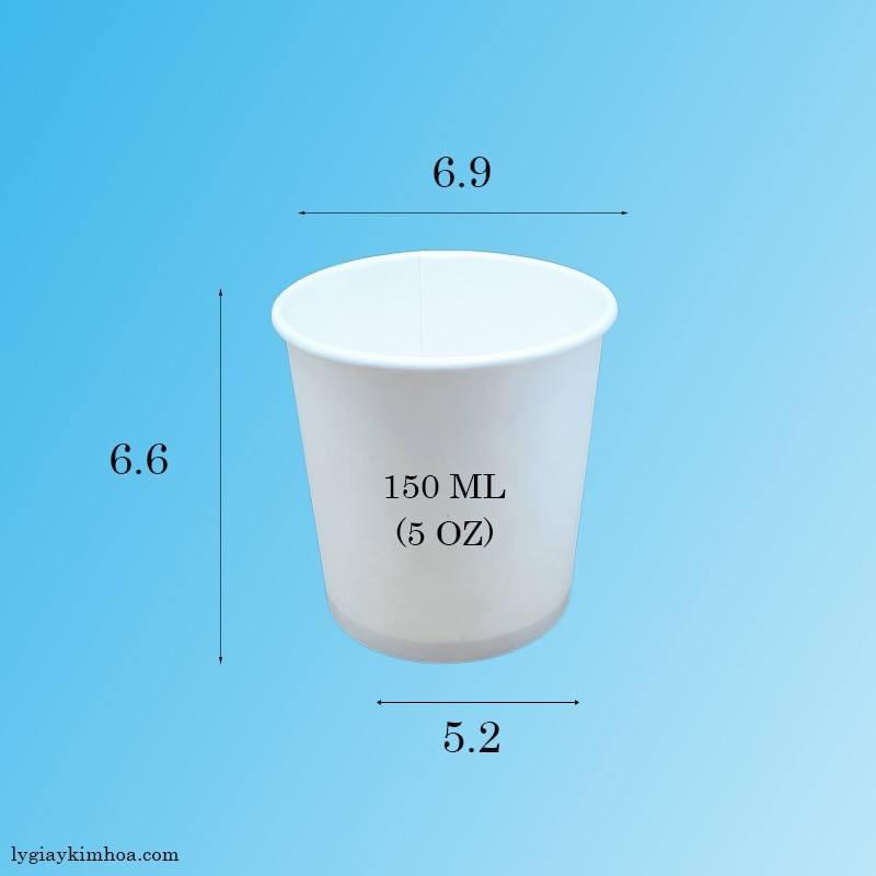 50 LY GIẤY 150 ML  (5 OZ)