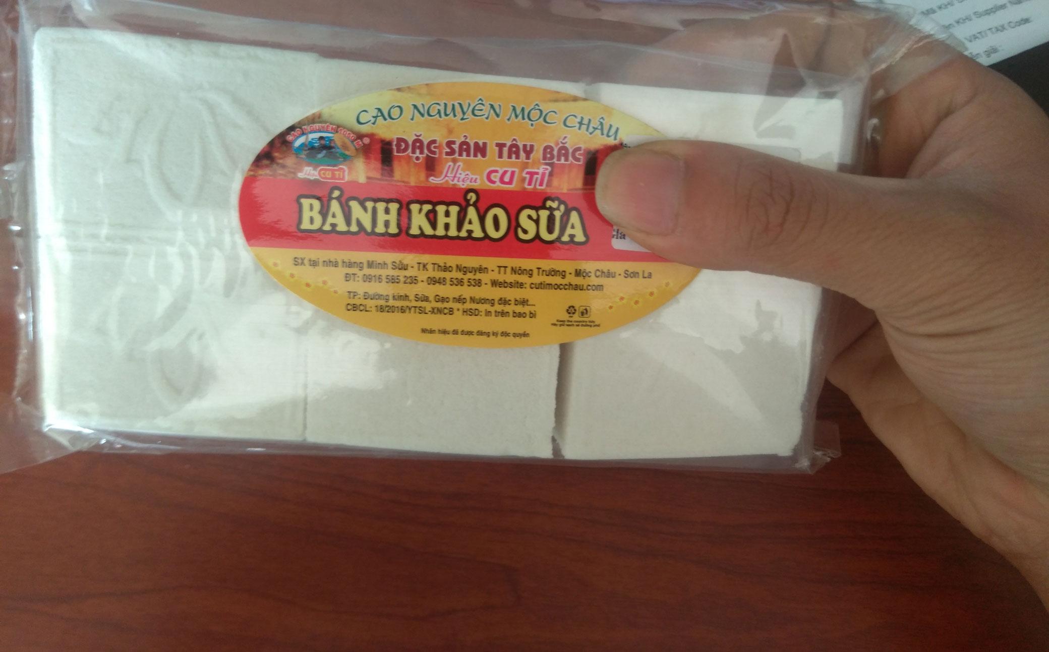 Bánh khảo sữa Mộc Châu 150g (Hiệu Cu Tỉ)